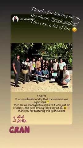 Thanks for having me on the shoot, @civicstudios! This was a lot of fun 😊