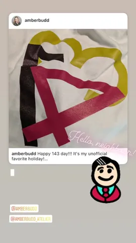 Hello, neighbour! If you're in the neighbourhood, you should visit @amberbudd_atelier!